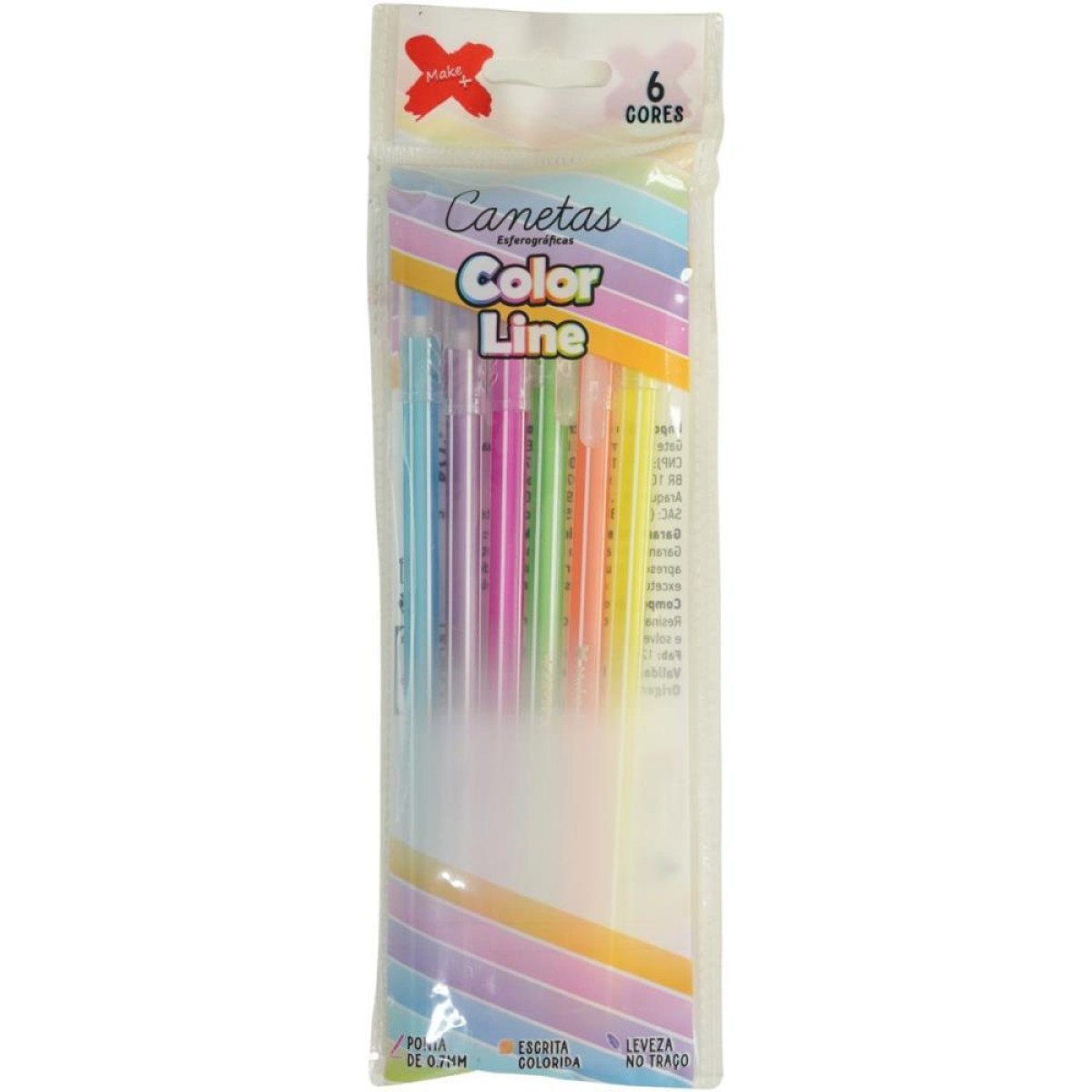 Caneta Esferografica Color Line 0.7mm