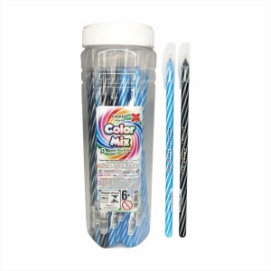Caneta Esferografica Color Mix 0.7mm Azul E Preta