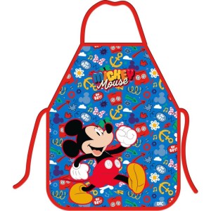 Avental Escolar Decorado Mickey Peva 385x485mm