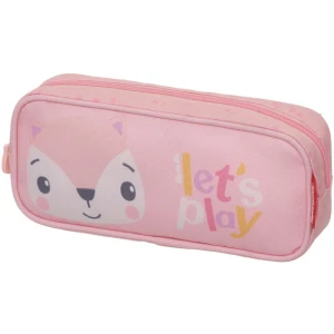 Estojo Simples Fisher-price Fun Rosa