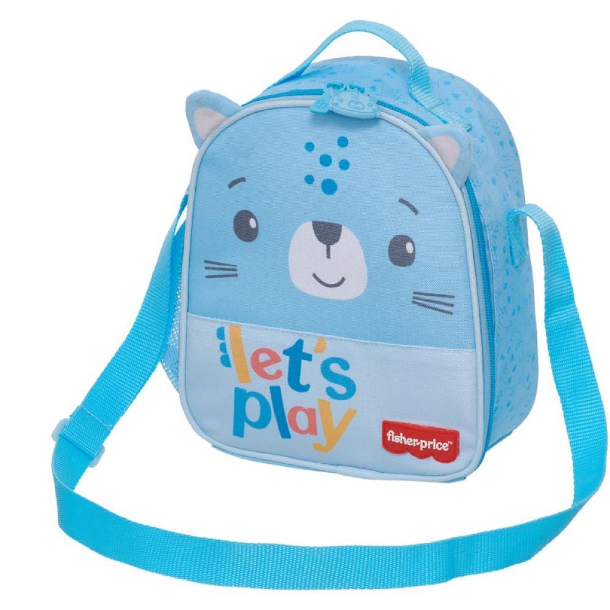 Lancheira Termica Fisher-price Transv.play Time Az