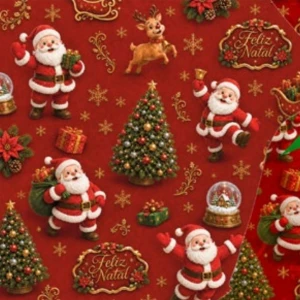 Gl Saq. P/ Pres. 35x53 Perola - 50un - 838 Feliz Natal