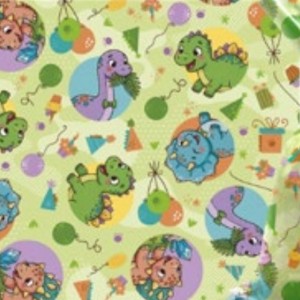 Gl Saq. P/ Pres. 88x120 Perola - 25un - 232 Happy Dino
