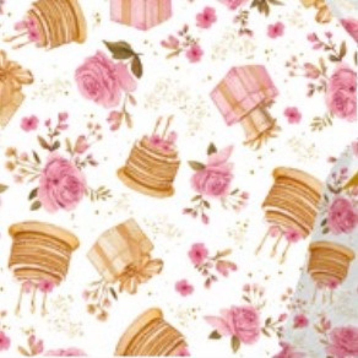 Gl Saq. P/ Pres. 35x53 Perola - 50un - 360 Gold Cake