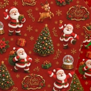 Gl Saq. P/ Pres. 25x35 Perola - 50un - 838 Feliz Natal