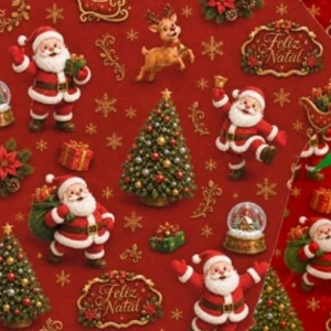 Gl Saq. P/ Pres. 58x89 Perola - 25un - 838 Feliz Natal