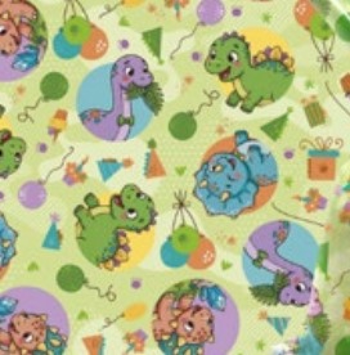 Gl Saq. P/ Pres. 58x89 Perola - 25un - 232 Happy Dino