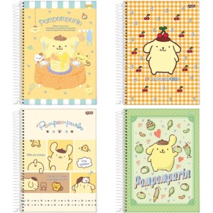 Caderno 01x1 Capa Dura Pompompurin 80fls.