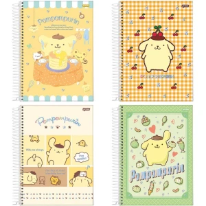 Caderno 01x1 Capa Dura Pompompurin 80fls.