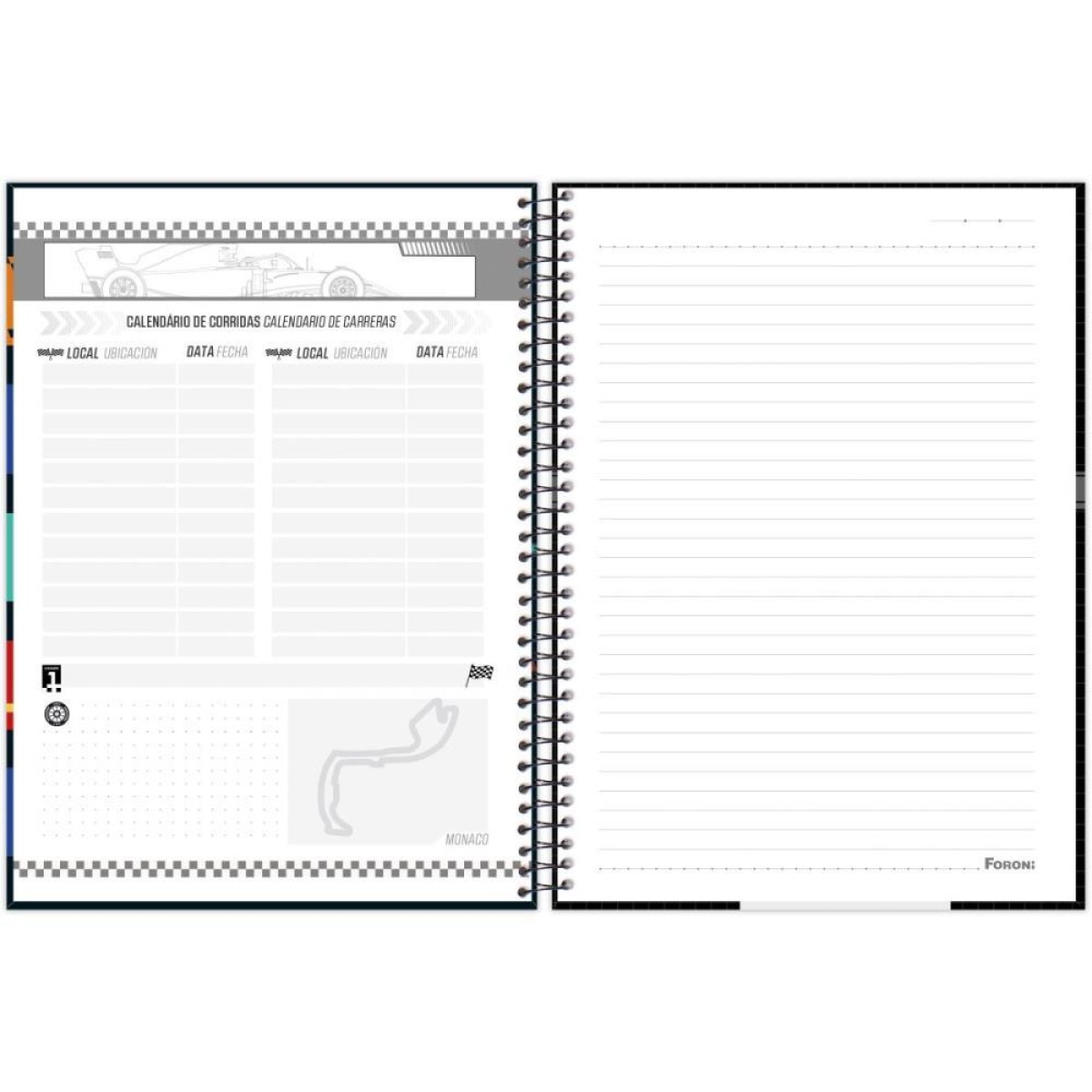 Caderno 10x1 Capa Dura Veloce 160fls