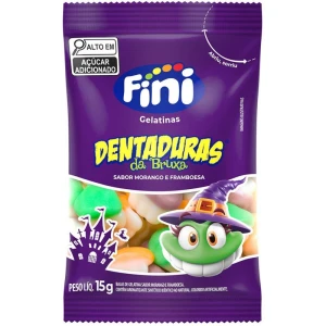 Doce Dentadura Da Bruxa 15g