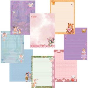 Papel De Carta Decorado Sweet Dreams 64fls 8estamp.75g