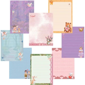 Papel De Carta Decorado Sweet Dreams 64fls 8estamp.75g