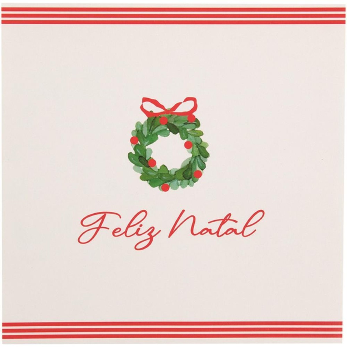 Artigo Para Decoracao Natal Guardanapo Feliz Natal 33cm 20und