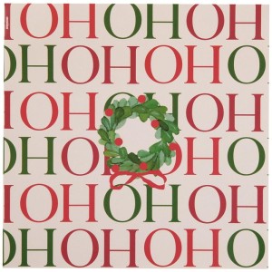 Artigo Para Decoracao Natal Guardanapo Hoho C/guirlanda 33cm 20fls