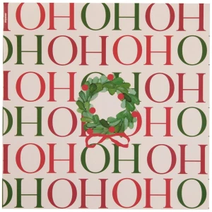 Artigo Para Decoracao Natal Guardanapo Hoho C/guirlanda 33cm 20fls