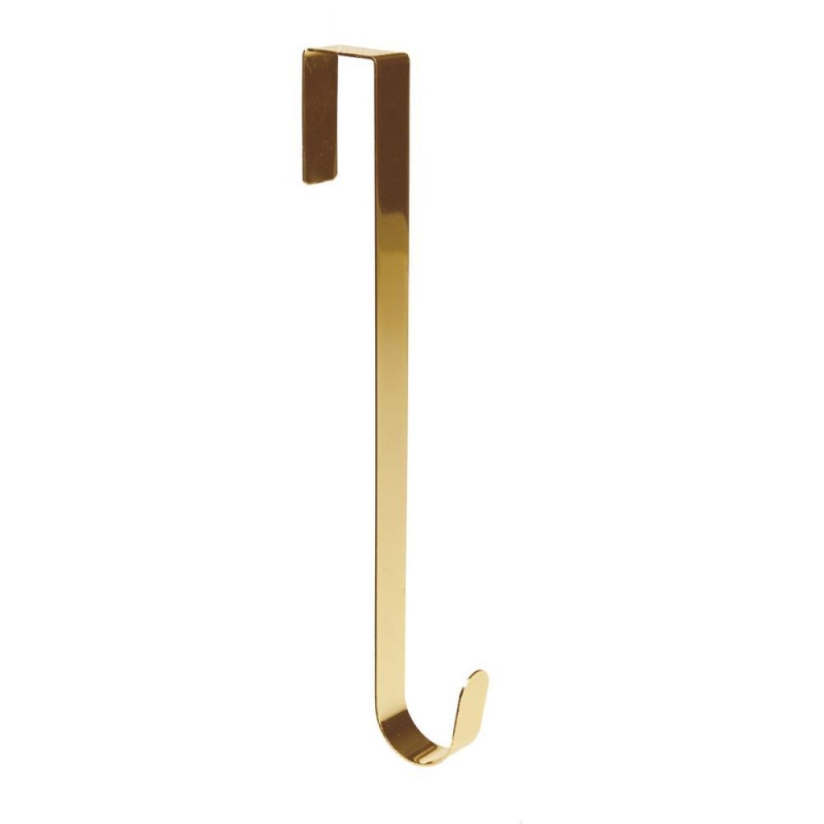 Artigo Para Decoracao Natal Suporte Guirlanda Liso Ouro 38cm