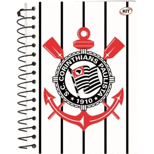 Caderneta 1/8 Corinthians Esp.cd 100x137mm 96fls (s)