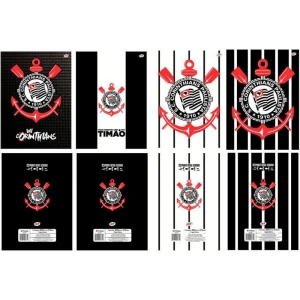 Caderno Brochurao Capa Dura Corinthians 80fls.