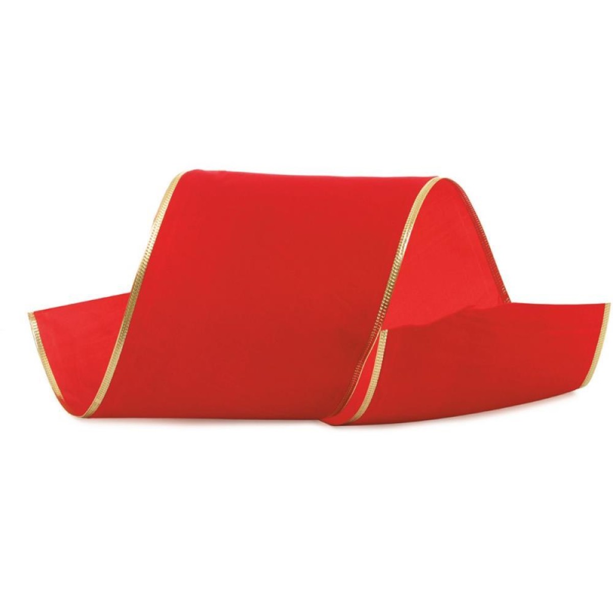 Fita Aramada Natal 15mmx4,57m Veludo Vermelho