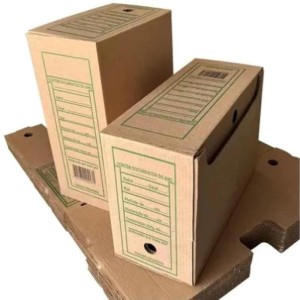Arquivo Morto Papelao 33,5x13,5x25,5cm 319g. Tradic.