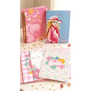 Caderno Argolado Barbie Cd 160fls