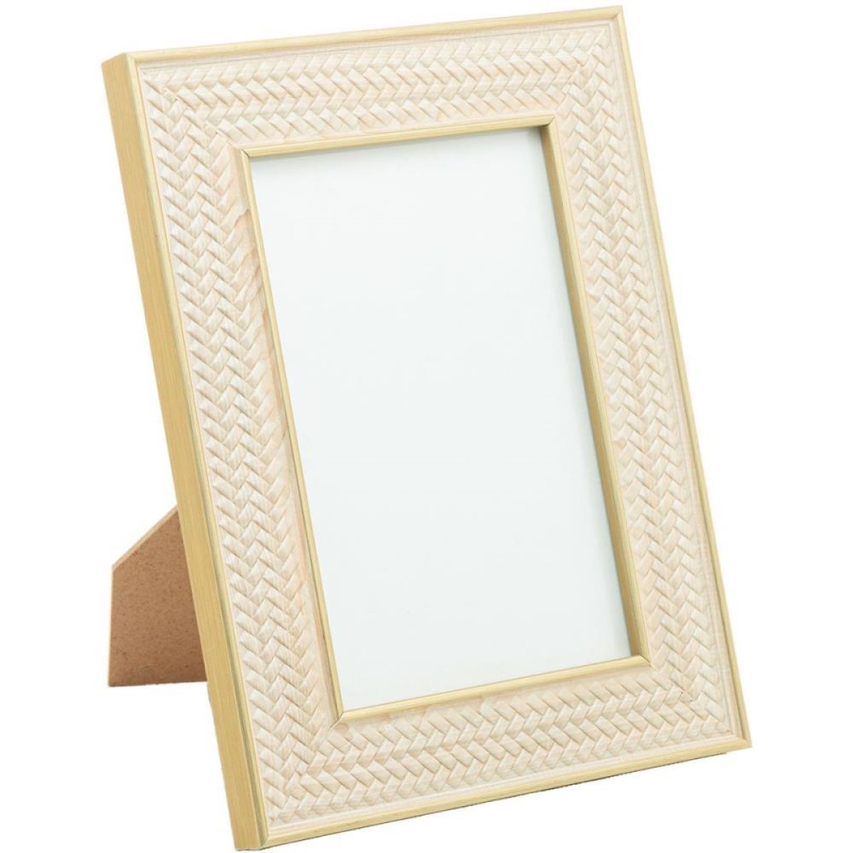 Porta Retrato Texturizado Mdf/vidro 10x15cm