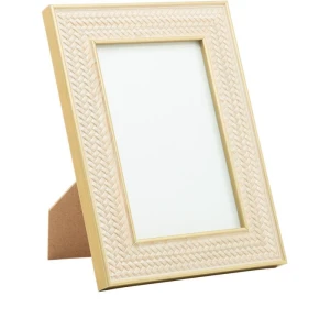 Porta Retrato Texturizado Mdf/vidro 15x20cm