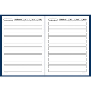 Caderno Brochurao Capa Dura Neuro Animamente Cores 80fls