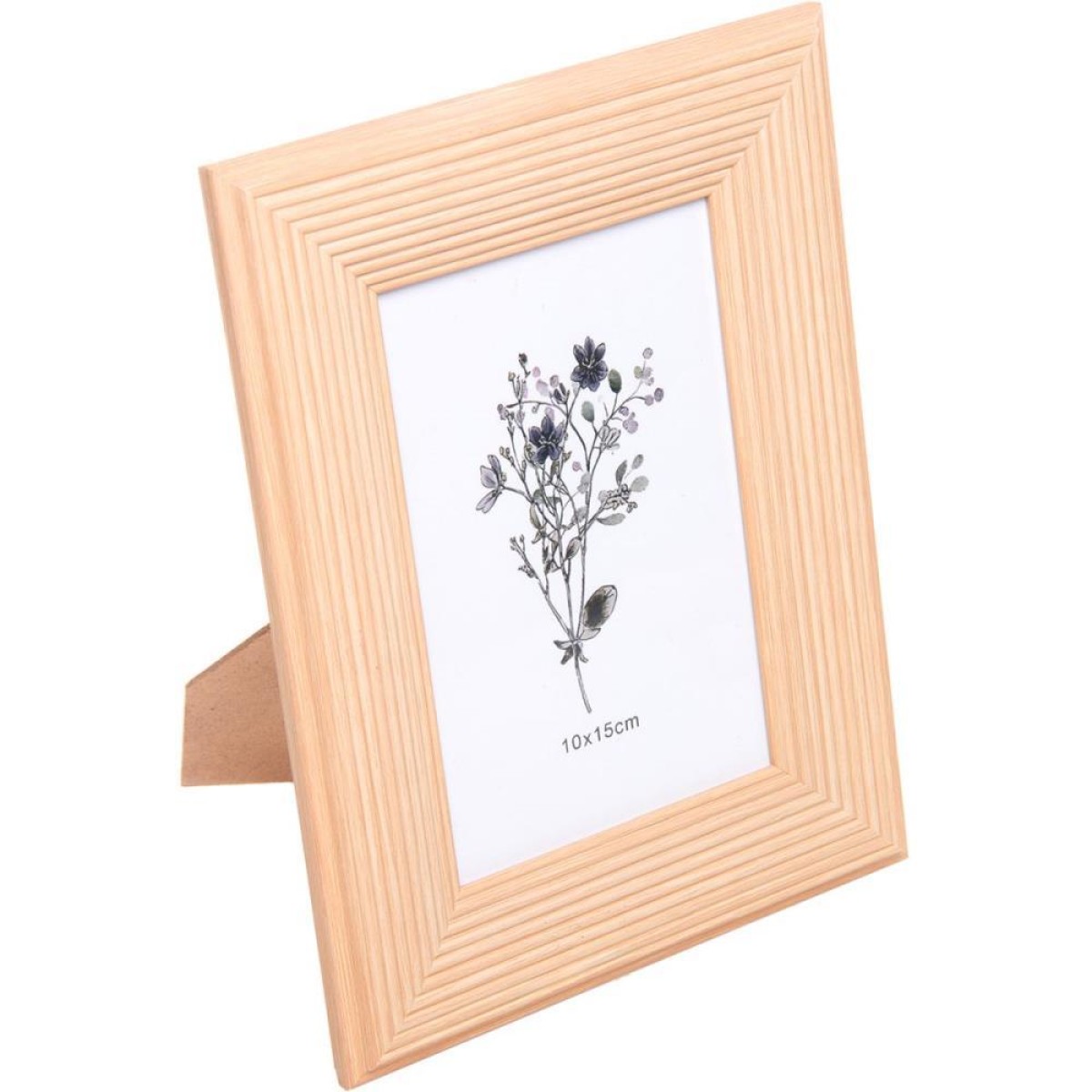 Porta Retrato Frio Natural Mdf/vidro 10x15cm