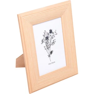 Porta Retrato Frio Natural Mdf/vidro 10x15cm