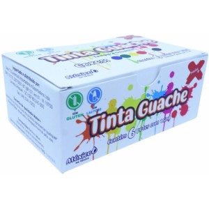 Tinta Guache 015ml 06 Cores 15ml