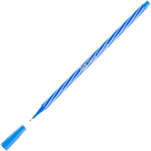 Caneta Com Ponta Porosa Cis Spiro Fineliner 0.4mm Azul