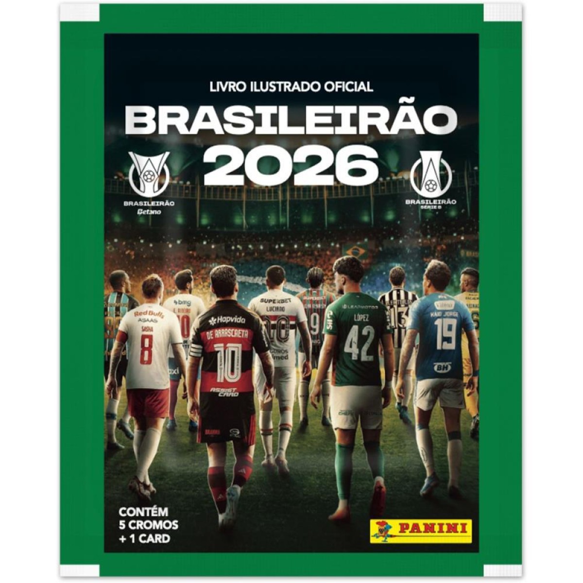 Figurinhas Brasileirao 2026 Env.c/05