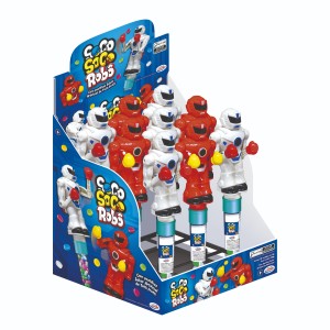 Confeito Soco Soco Robo C/9 Un