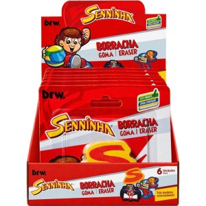 Borracha Decorada Senninha 3 Modelos