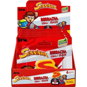 Borracha Decorada Senninha 3 Modelos