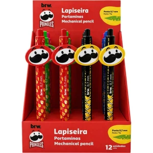 Lapiseira 0.7mm Pringles 6cores