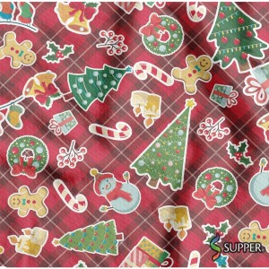 Tnt Estampado 1,40m 40g Natal Elementos
