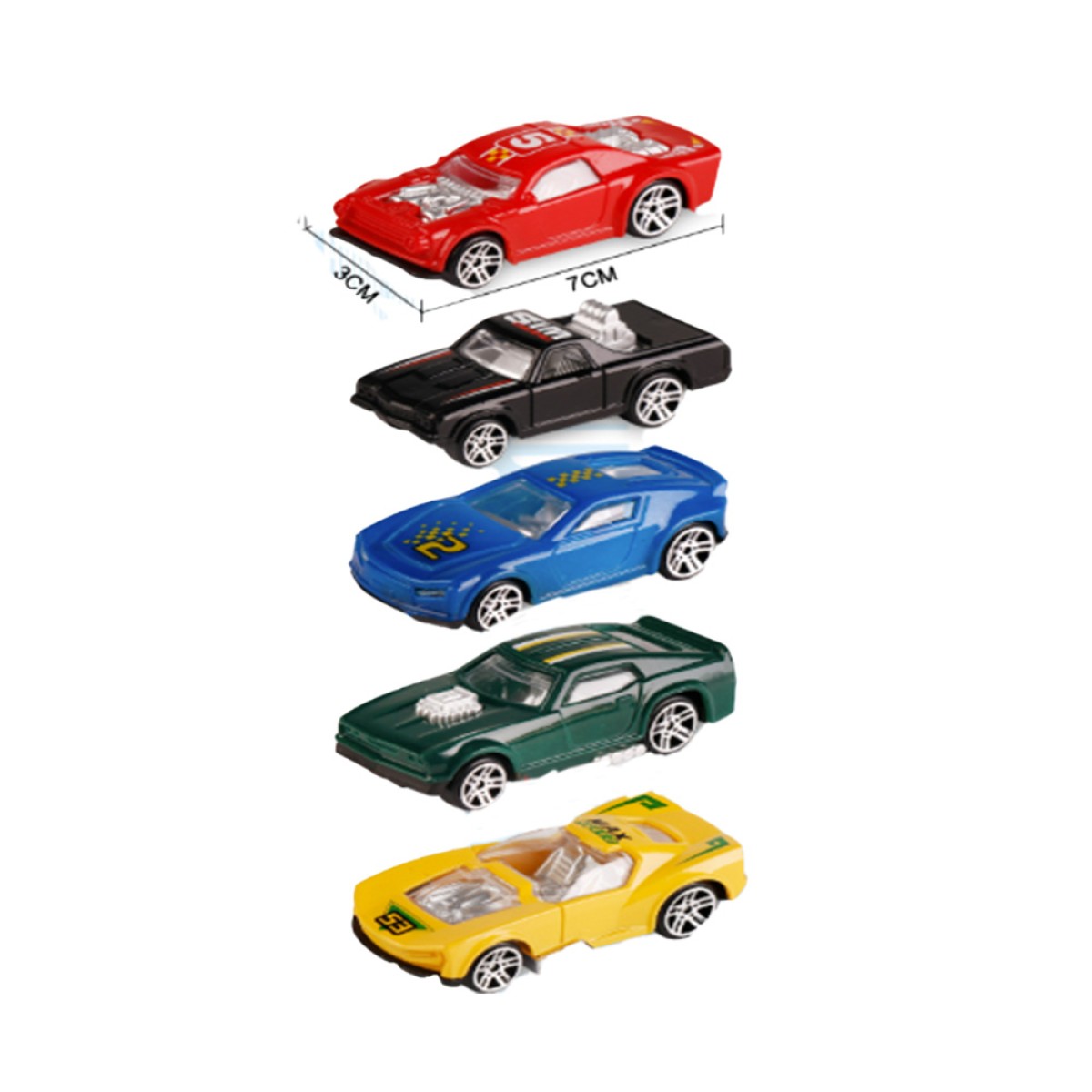 Ct26189 Kit 6 Pcs Die-cast Esportivo