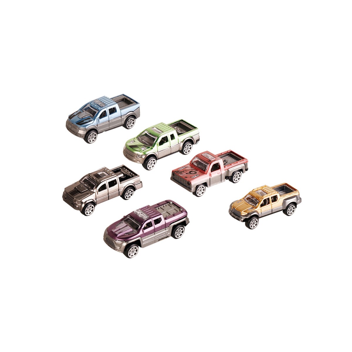 Ct26190 Kit 6 Pcs Die-cast Picape