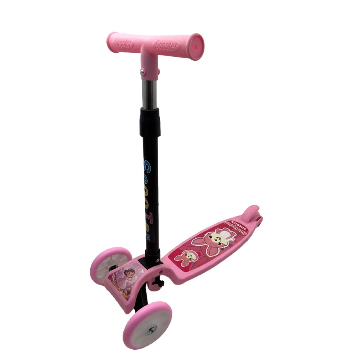 Pn26193 Patinete Dobravel Teen Rosa
