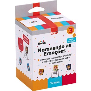 Brinquedo Pedagogico Dipedu Emocoes Imant.mag.35p