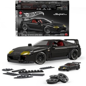 Hot Wheels Brick Shop Elite Toyota Supra 1:16 824pc
