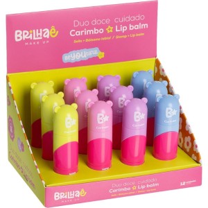 Carimbo Pedagogico Brilhae 4mod+lipbalm Duo Doce