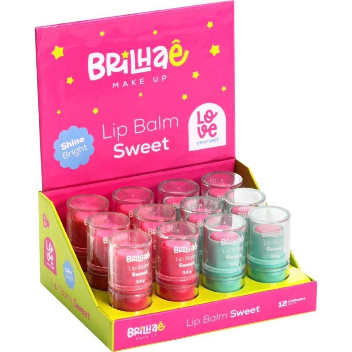 Maquiagem E Beleza Brilhae Lip Balm Sweet 3,8g.
