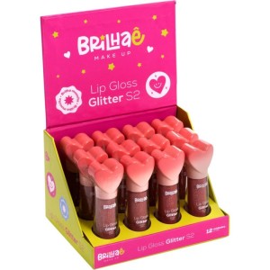 Maquiagem E Beleza Brilhae Lip Gloss Glitter 4ml
