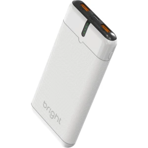 Carregador Portatil 10.000 Power Bank Branco