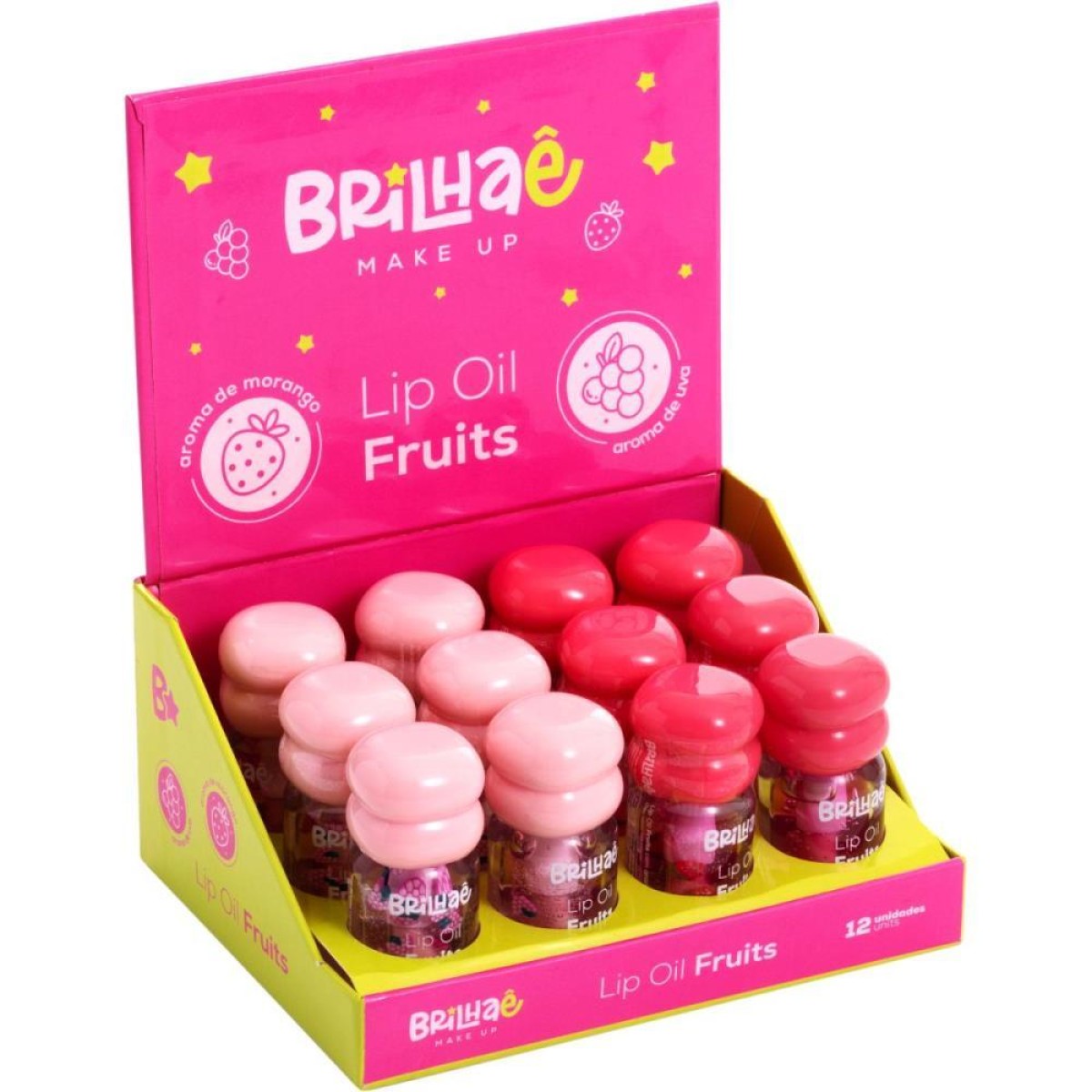 Maquiagem E Beleza Brilhae Lio Oil Fruits Aroma 3,8ml