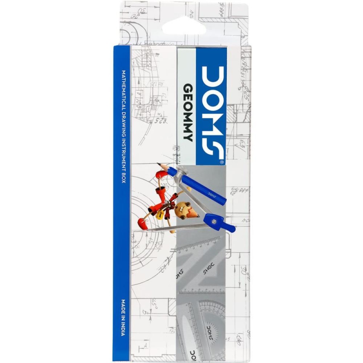 Compasso Doms Geommy C/esquadro 10pcs